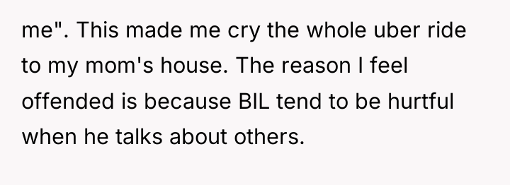me". This made me cry the whole uber ride to...