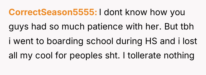 CorrectSeason5555 I dont know how you guys had so much...