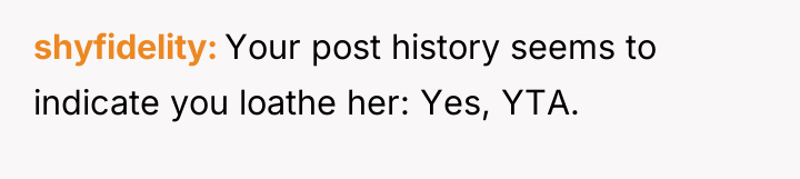 shyfidelity Your post history seems to indicate you loathe her:...