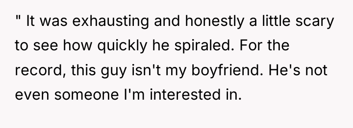" It was exhausting and honestly a little scary to...