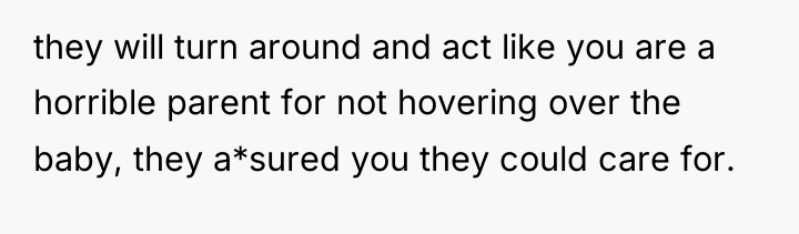 they will turn around and act like you are a...