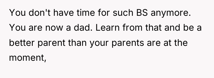 You don't have time for such BS anymore. You are...