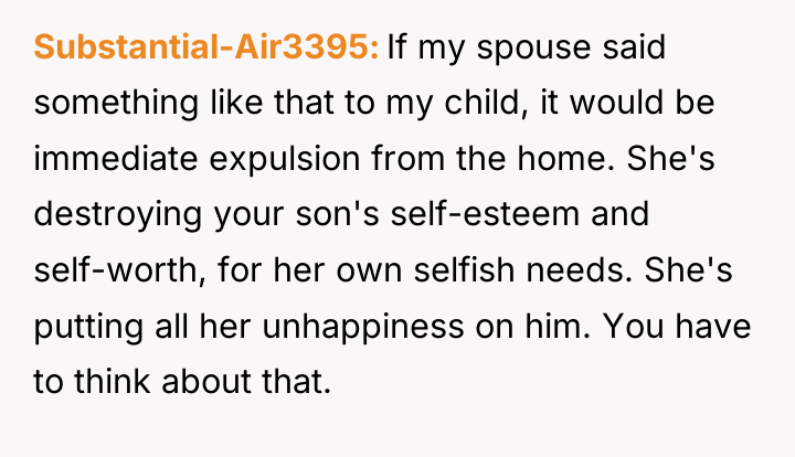 Substantial-Air3395 If my spouse said something like that to my...