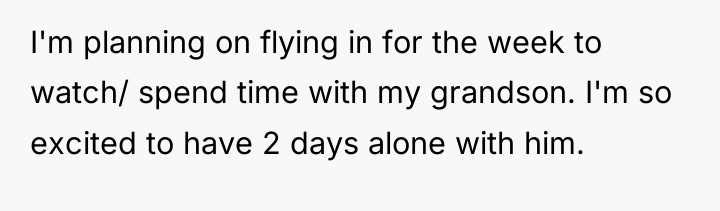 I'm planning on flying in for the week to watch/...