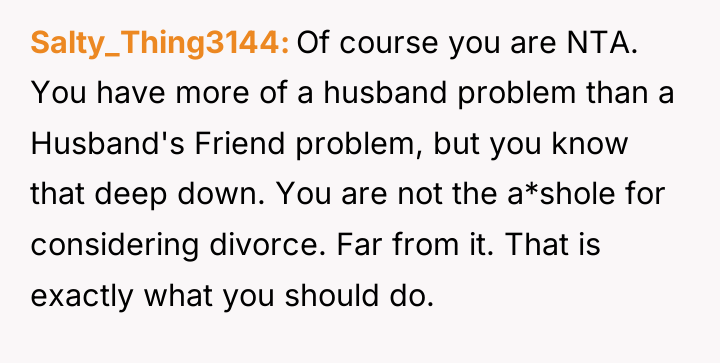 Salty_Thing3144 Of course you are NTA. You have more of...