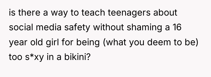 is there a way to teach teenagers about social media...
