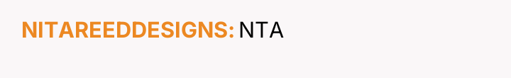 NITAREEDDESIGNS NTA