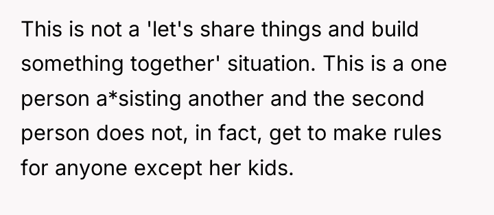 This is not a 'let's share things and build something...