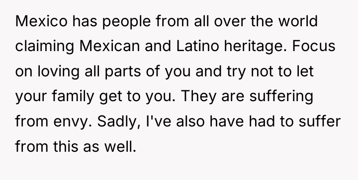 Mexico has people from all over the world claiming Mexican...