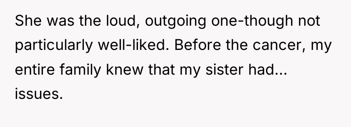 She was the loud, outgoing one-though not particularly well-liked. Before...