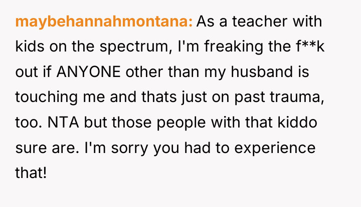 maybehannahmontana As a teacher with kids on the spectrum, I'm...