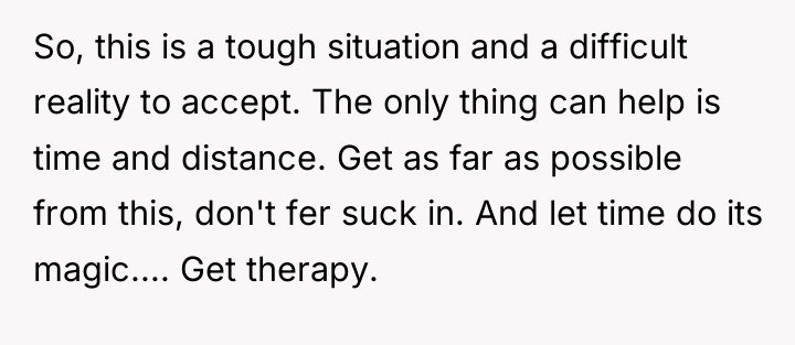 So, this is a tough situation and a difficult reality...