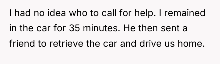 I had no idea who to call for help. I...