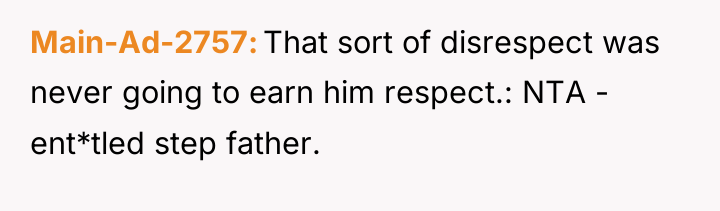 Main-Ad-2757 That sort of disrespect was never going to earn...