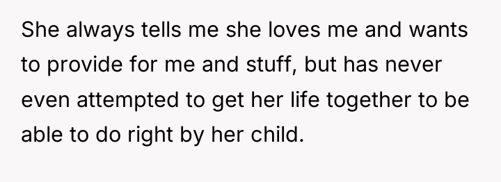 She always tells me she loves me and wants to...