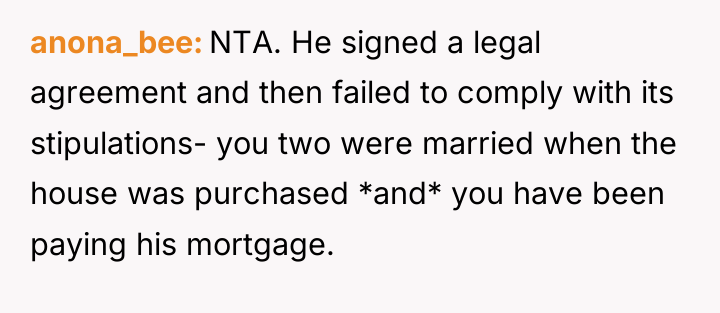 anona_bee NTA. He signed a legal agreement and then failed...