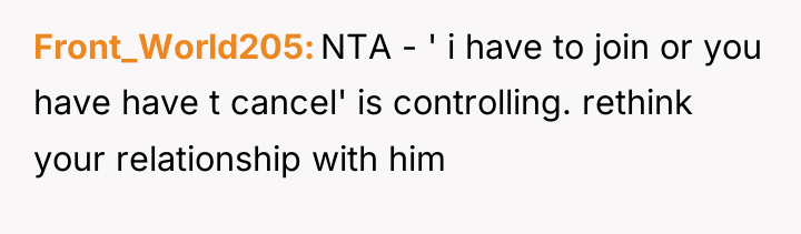 Front_World205 NTA - ' i have to join or you...