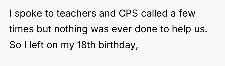 I spoke to teachers and CPS called a few times...