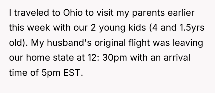 I traveled to Ohio to visit my parents earlier this...
