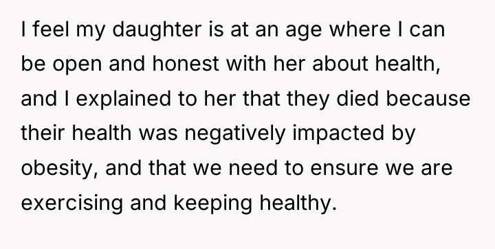 I feel my daughter is at an age where I...