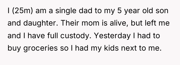 I (25m) am a single dad to my 5 year...