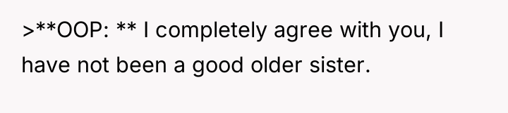 >**OOP: ** I completely agree with you, I have not...