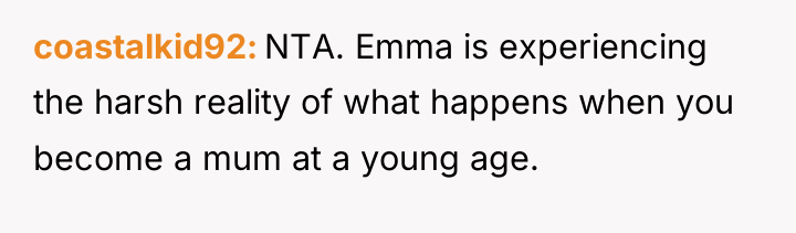 coastalkid92 NTA. Emma is experiencing the harsh reality of what...