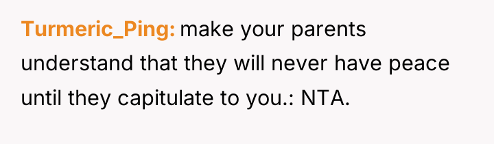 Turmeric_Ping make your parents understand that they will never have...