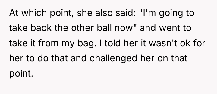 At which point, she also said: "I'm going to take...