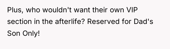 Plus, who wouldn't want their own VIP section in the...