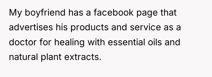 My boyfriend has a facebook page that advertises his products...