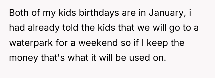 Both of my kids birthdays are in January, i had...