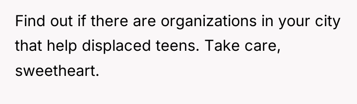 Find out if there are organizations in your city that...