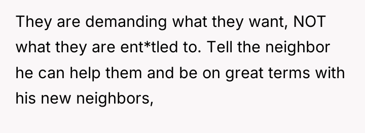They are demanding what they want, NOT what they are...