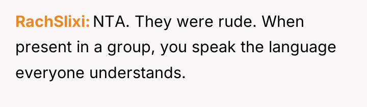 RachSlixi NTA. They were rude. When present in a group,...