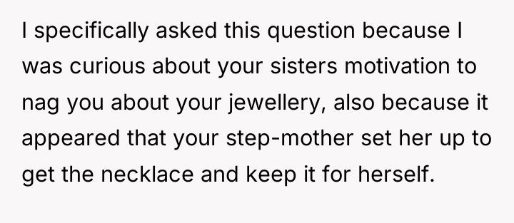 I specifically asked this question because I was curious about...