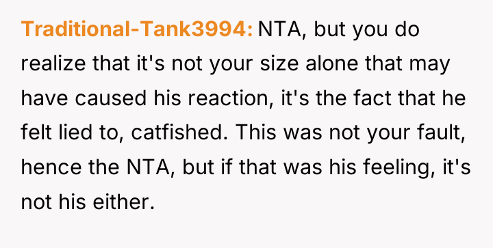 Traditional-Tank3994 NTA, but you do realize that it's not your...