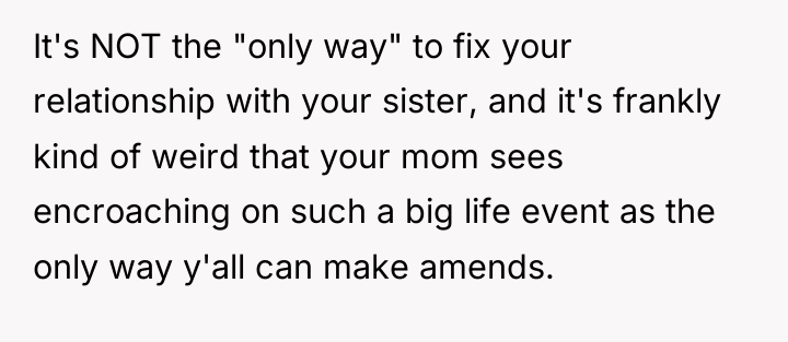 It's NOT the "only way" to fix your relationship with...