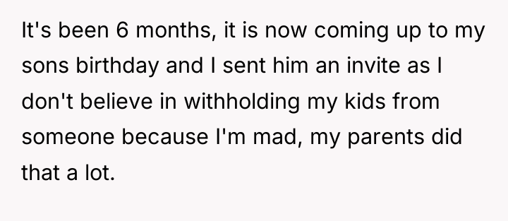 It's been 6 months, it is now coming up to...