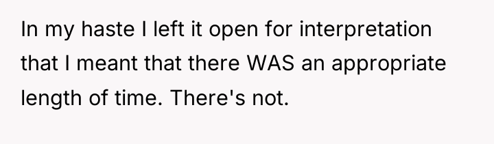 In my haste I left it open for interpretation that...