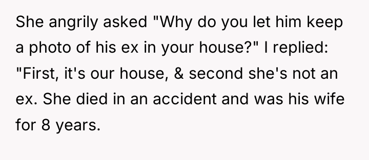 She angrily asked "Why do you let him keep a...