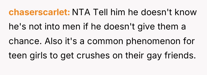 chaserscarlet NTA Tell him he doesn't know he's not into...