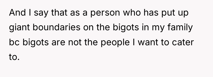 And I say that as a person who has put...