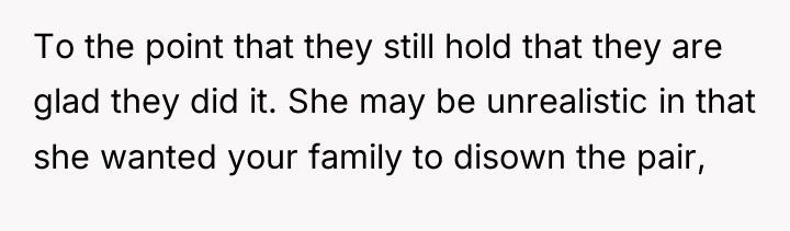 To the point that they still hold that they are...