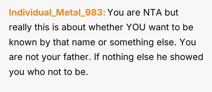 Individual_Metal_983 You are NTA but really this is about whether...