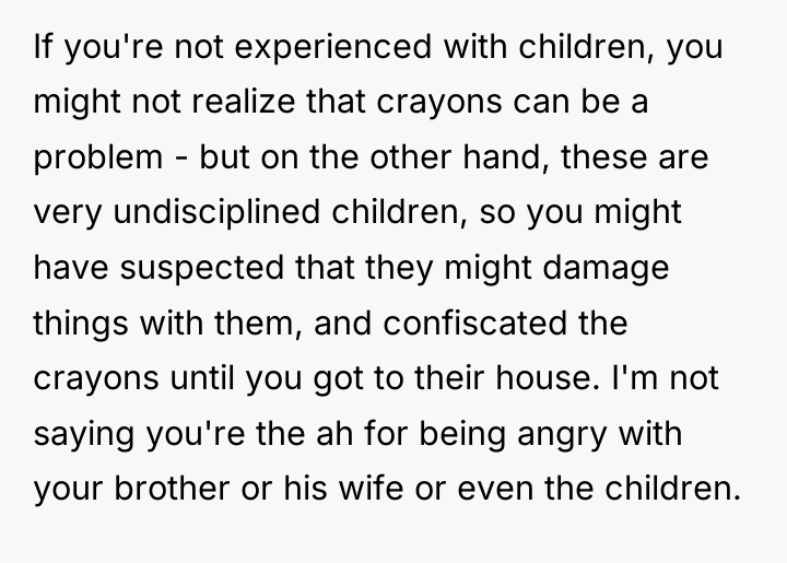 If you're not experienced with children, you might not realize...