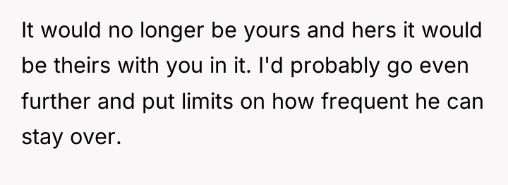 It would no longer be yours and hers it would...