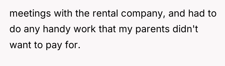 meetings with the rental company, and had to do any...