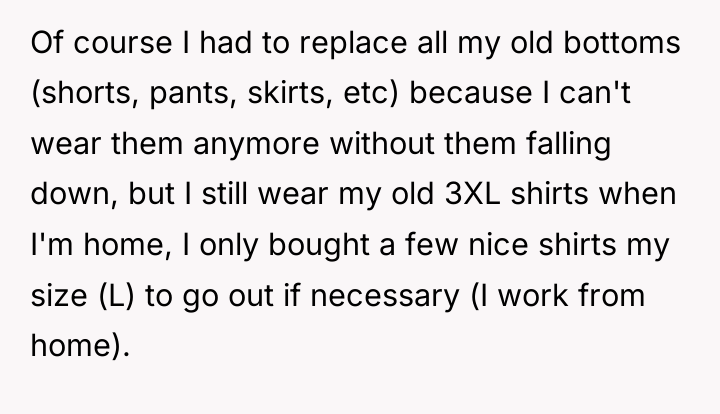 Of course I had to replace all my old bottoms...