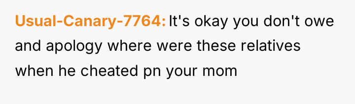 Usual-Canary-7764 It's okay you don't owe and apology where were...